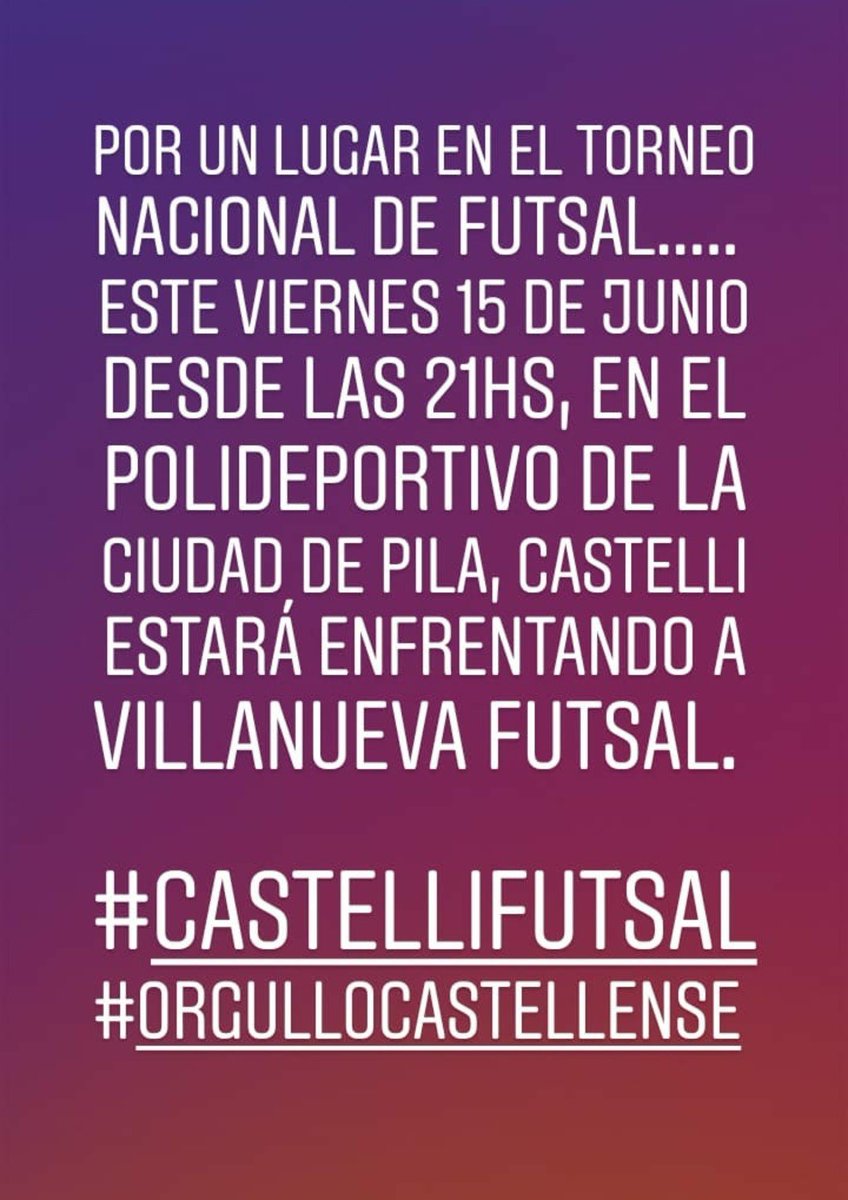 CastelliFutsal's tweet photo. https://t.co/a9HDDDK0OL
