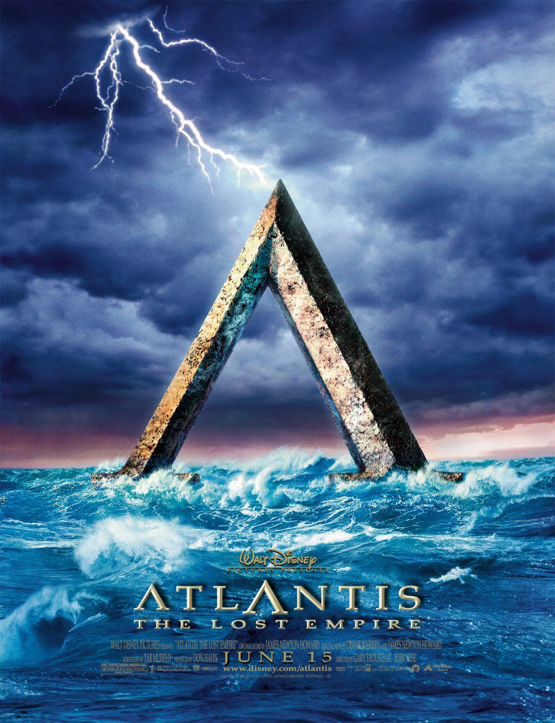 alec_behan's tweet photo. On this day in 2001, Atlantis: The Lost Empire came out in theaters. #OnThisDay #AtlantisTheLostEmpire https://t.co/63IAhbxh4b