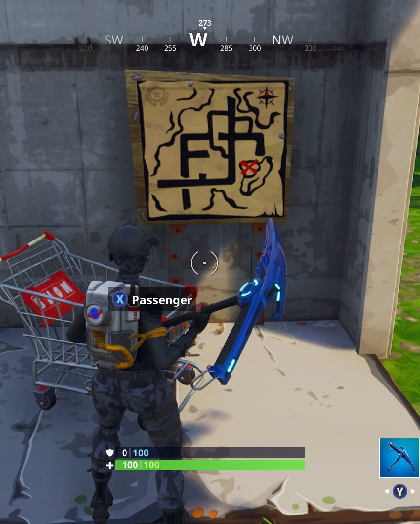 lukeshoewalker's tweet image. Here’s the map in #pleasantpark  #week7challenges #Fortnite #battlepass