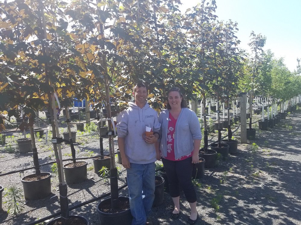 MinnesotaNLA's tweet photo. MNLA staff Cassie Larson and Larry Johnson enjoyed visiting and touring Applewood Nursery &amp; Landscape Supply with Steve Curtis in June. We appreciate your membership and time Steve! #MNLAMember #MemberMonday https://t.co/F5qf0LEoan