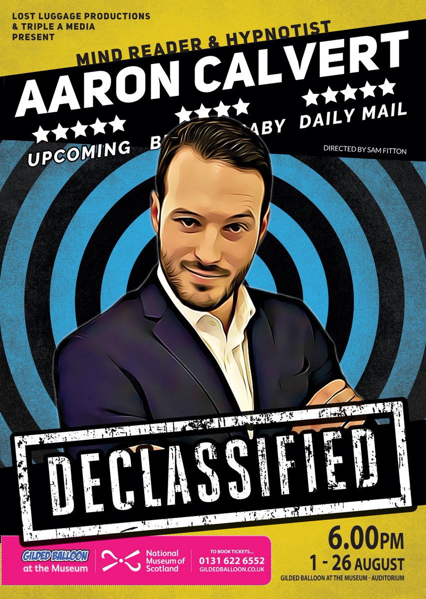 aaron_calvert's tweet image. Looking forward to heading to the @Gildedballoon at the @edfringe this August!! #Edinburgh here we come! #edboost #edfringe #edfringe2018 

tickets.edfringe.com/whats-on/aaron…