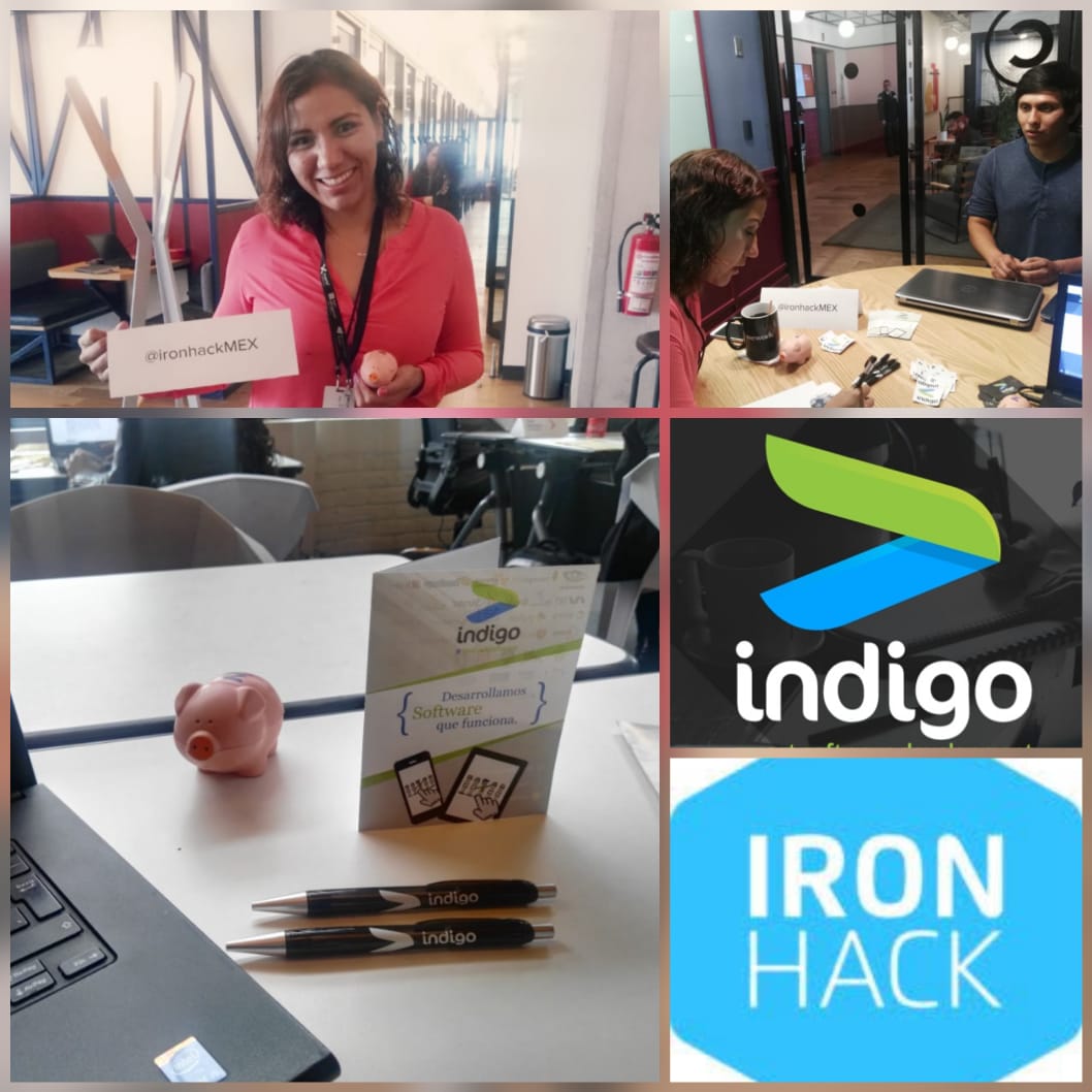 SerratoSerrat's tweet photo. ¡Gracias @ironhackMEX ! Por invitarnos a ser parte del evento #WeCraftSoftware @Indigo_IT  @lizyambar94 https://t.co/ZdbzlcytqI