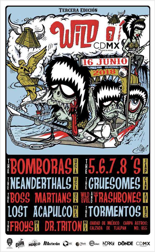 indierocks's tweet photo. Luego de 20 años, mañana The Bomboras volverá a los escenarios gracias al #WildOFestCDMX. Si aún no tienen boletos; estén pendientes porque dentro de un rato regalaremos cortesías. https://t.co/PeRvWmk6BH 😎🌊🙌 Paso 1: RT https://t.co/qBxTfZx7mW