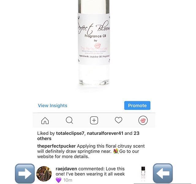 TPPSkincare's tweet photo. Friday Feels! Sharing the love we received from @raejdaven about our Perfect Bloom Fragrance Oil. ๐ธ๐ #theperfectpucker #fragranceoil #perfectbloom #friday #fridaylove #perfume #fragrance #customerappreciation https://t.co/CwZuE13GXi https://t.co/oBVI5fU0us