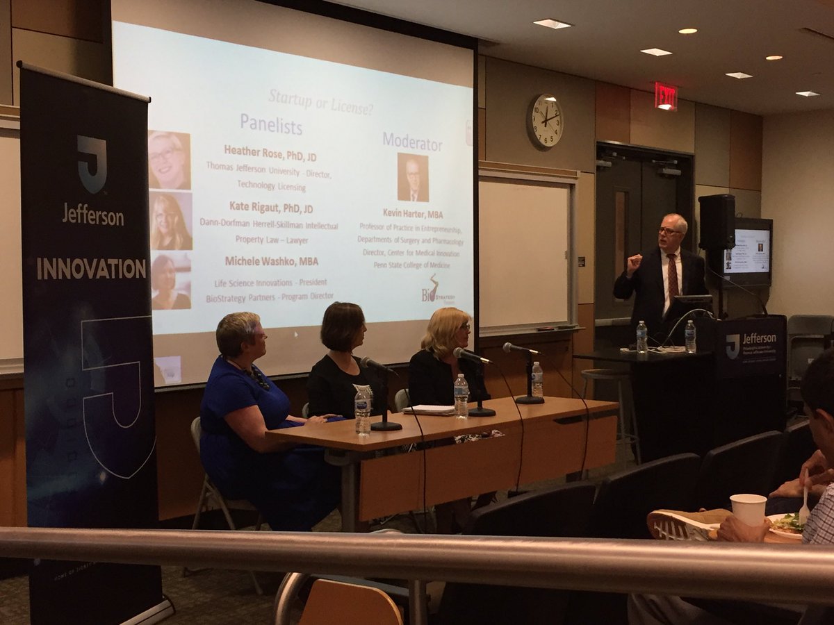 Startup or License? ⁦@JeffInnovation⁩