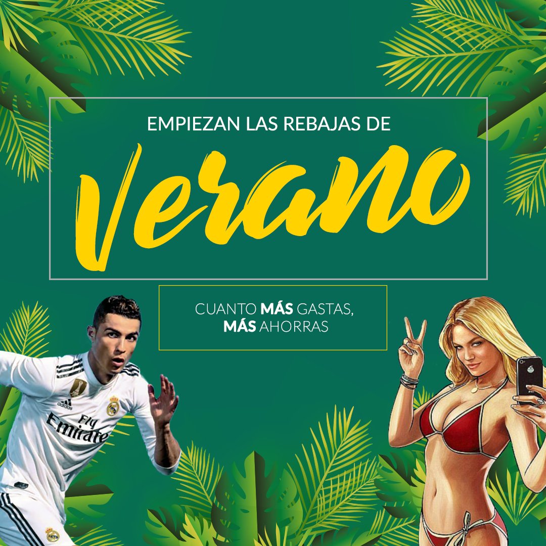 ☀ ¡EL VERANO YA HA LLEGADO Y LAS REBAJAS TAMBIÉN! ☀ 

🏖 Entra a esta página ➡ buff.ly/2laEg5r  ⬅ y disfruta de unas buenas #rebajas 💸 👌 

¿¡A qué esperas?!😎  ¡A PASÁRSELO BOMBA!😍