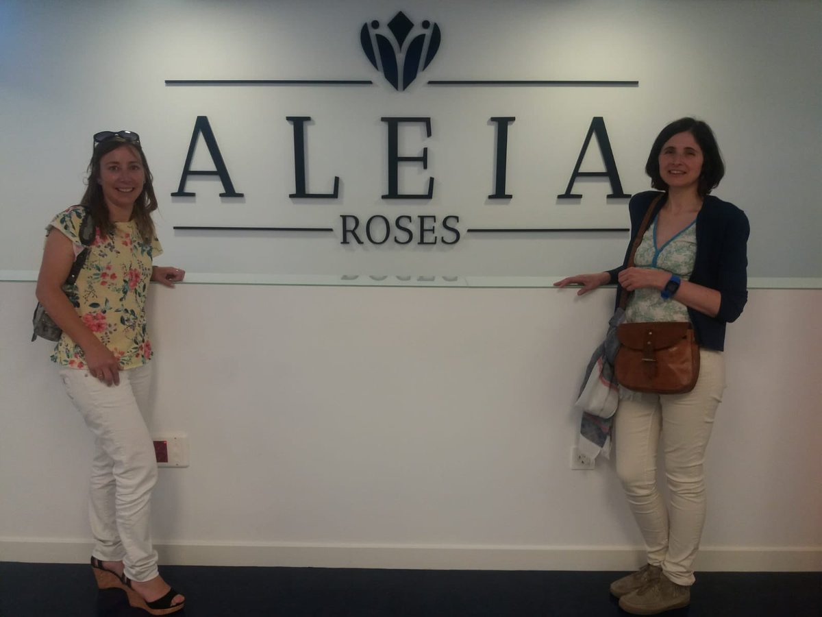 PC_UVa's tweet photo. Visita a las instalaciones de Aleia Roses en la localidad soriana de Garray como broche a la jornada técnica de @pteco2 sobre CO2. Este macroinvernadero junto al Duero cría 40 millones de ‘red naomi’ la variedad de rosa considerada la más bella del mundo 🌹🌹🌹🌹 https://t.co/e6iMr4V25C