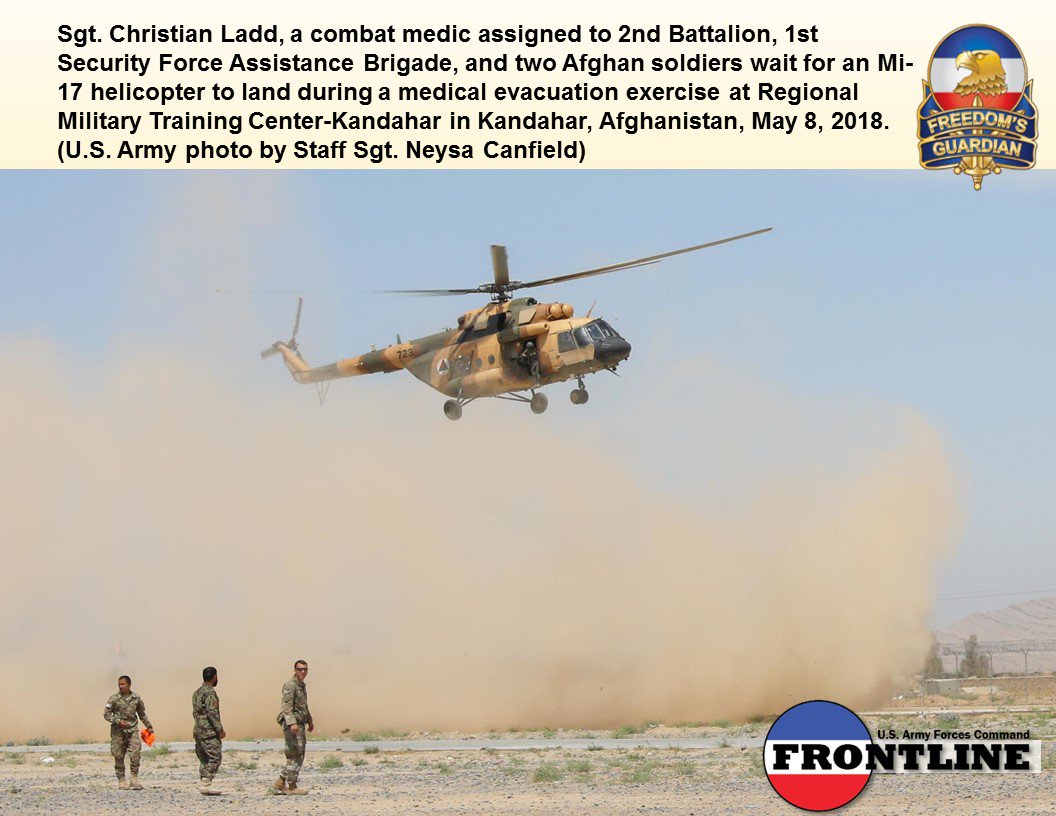 USArmyWHC's tweet photo. #USArmy 1st #SecurityForceAssistanceBrigade (#SFAB) adds 'extensive tactical depth' in first 100 days in #Afghanistan, commander says | https://t.co/bxsmRmfj4k | @USArmy #SFABs, @ResoluteSupport, @USFOR_A, @SFAB_Recruiting, #JoinSFAB, #ReadyNow https://t.co/XvGYiWCgy1