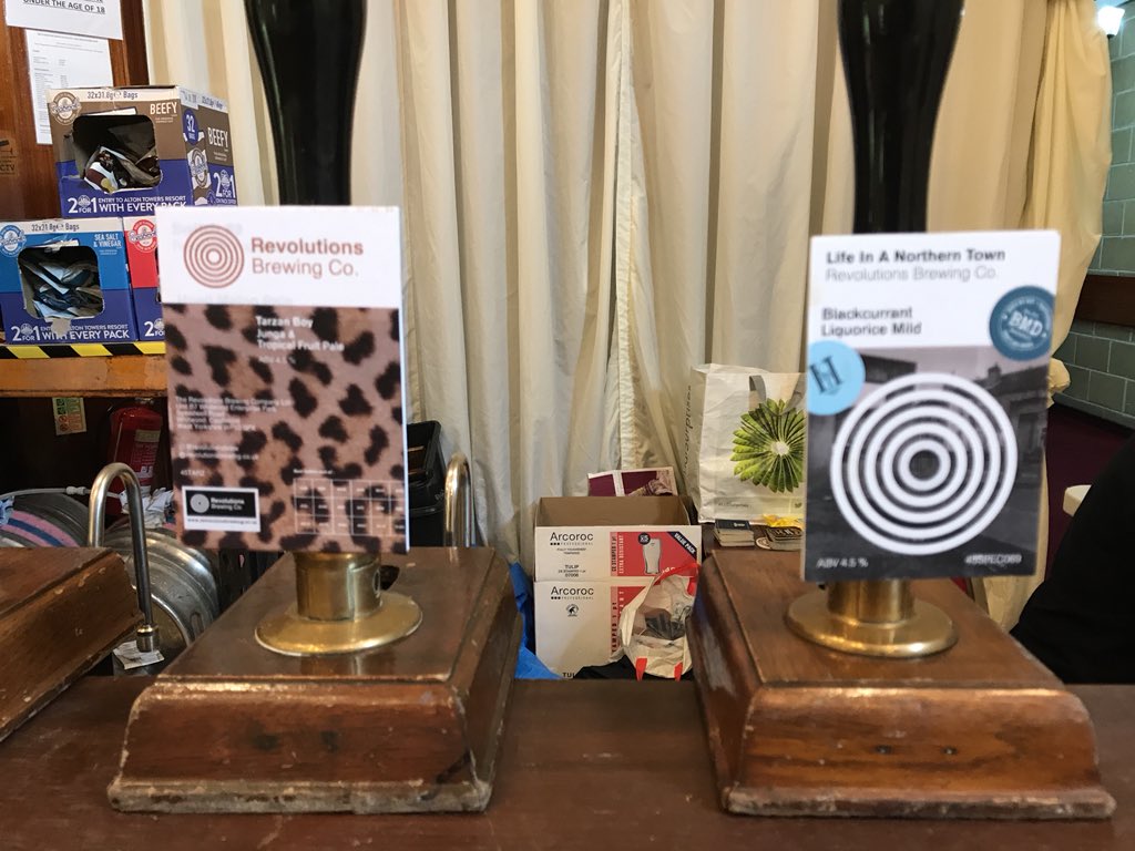 HemsworthAle's tweet photo. Tarzan Boy and Life in a Northern Town by @revolutionsbrew https://t.co/xU6iafOE9Y