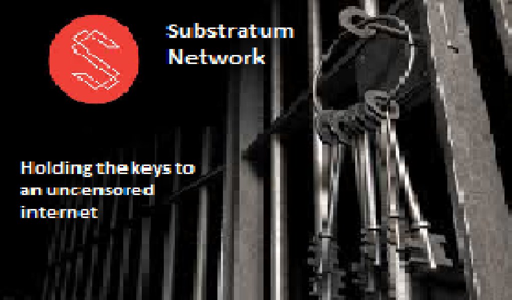 Join <a href="/SubstratumNet/">Substratum</a> and guarantee a free and uncensored internet.

The internet should be open to anyone, no matter what country you are in.

With #Substratum you can run a node for free and earn a passive income, whats not to love...

#bitcoin #crypto #blockchain #passiveincome