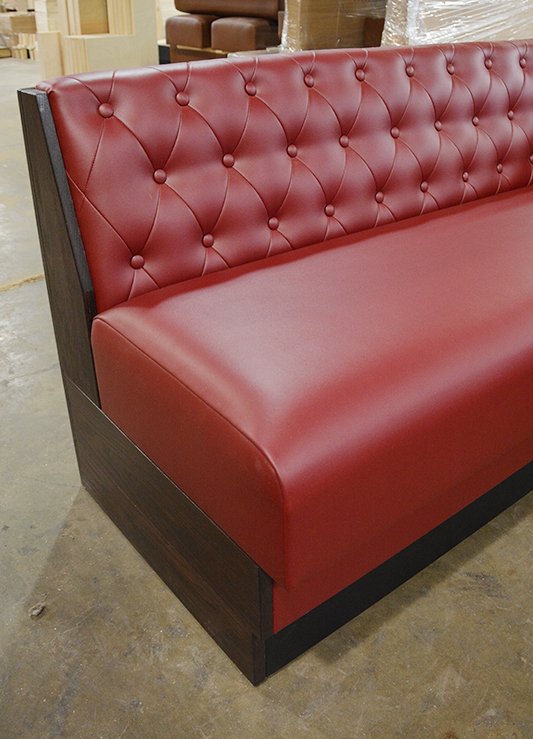 MaxsunGroup's tweet image. U Shaped Booth for Randalls BBQ! #booth #banquette