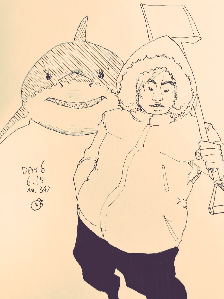 6日目!蝮だけど顔つきはサメっぽいよね 