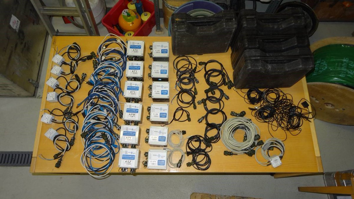 fencingtobba's tweet photo. Some of #IcelandGeoSurvay's #seismometers https://t.co/AnnyOpVmjJ