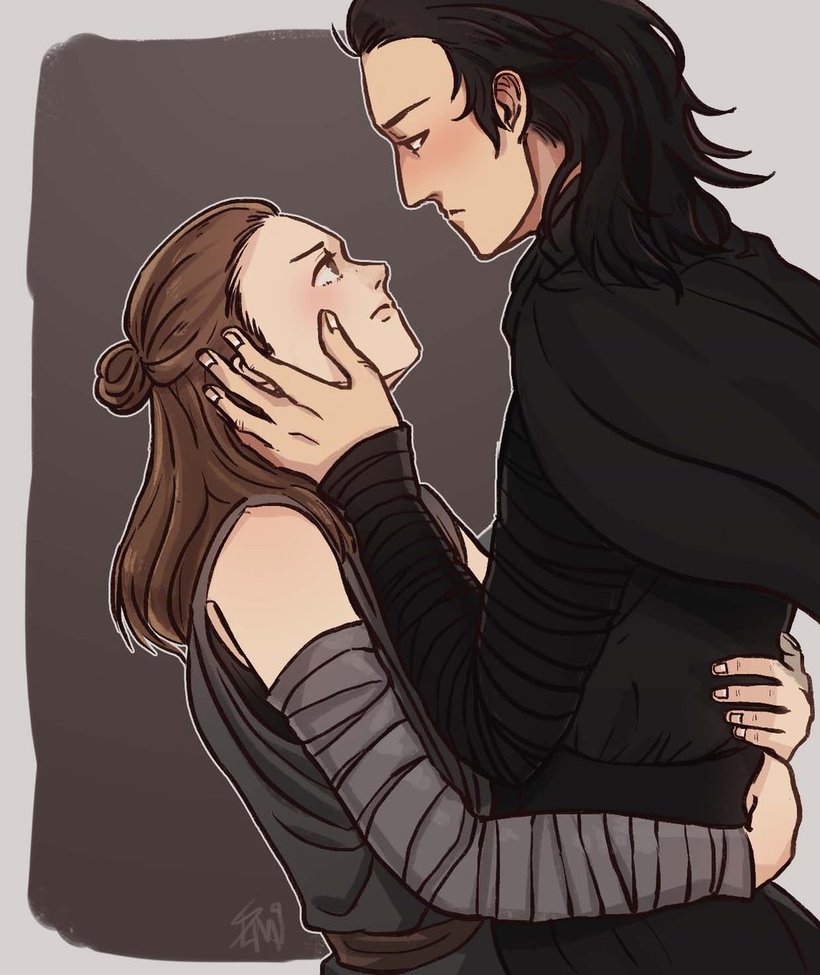 You're nothing, but not to me #reylo #savebensolo #starwars #reyloiscanon #reyloisendgame katetsuke.deviantart.com/art/REY-X-KYLO… Art by katetsuke