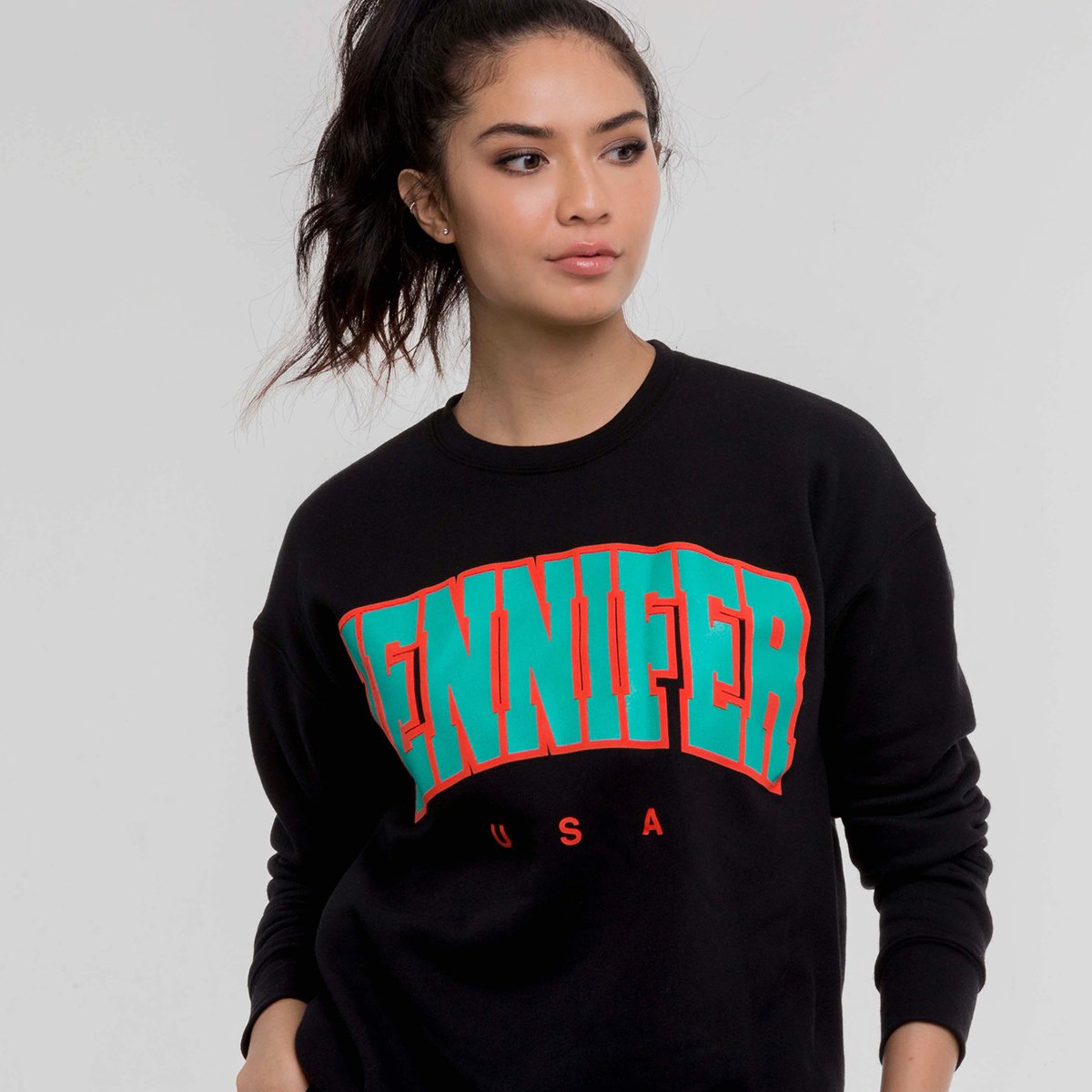jenniferusa's tweet photo. A long needed addition to the Jennifer style tree, the "Uni" Crewneck. Available in Black and White now! https://t.co/zqmM0qvcYn