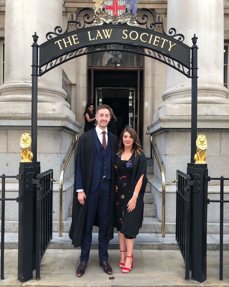 EllieGilbert2's tweet photo. Today @stevens2207 and I were officially admitted to the roll of solicitors in England and Wales @tbilaw https://t.co/5bZ7BewjL1