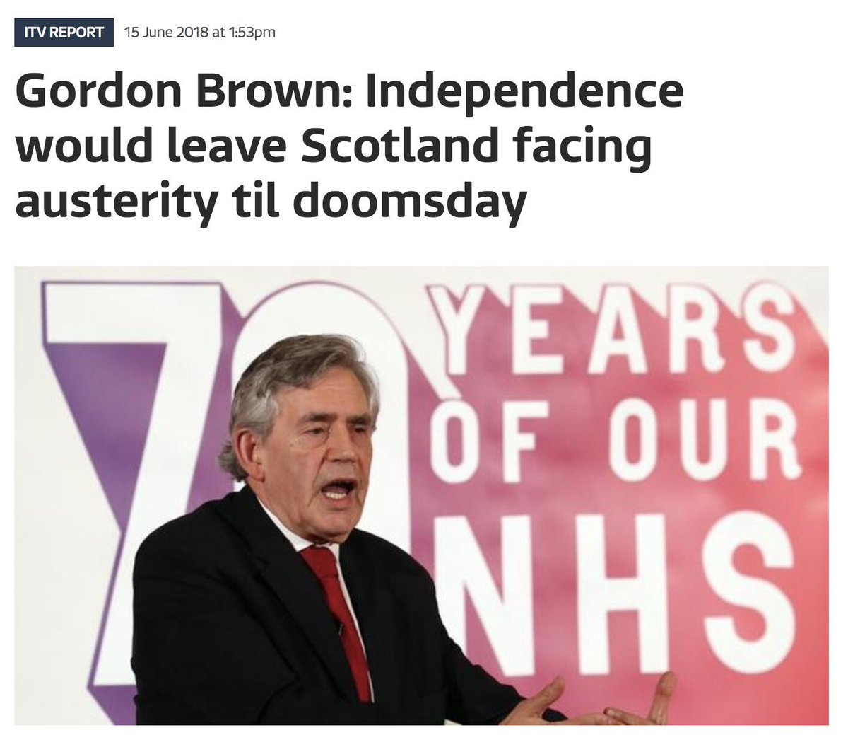 YesDayScotland's tweet photo. Unionists and their final roll of the dice 
#Broontervention https://t.co/lH7JdKETtd
