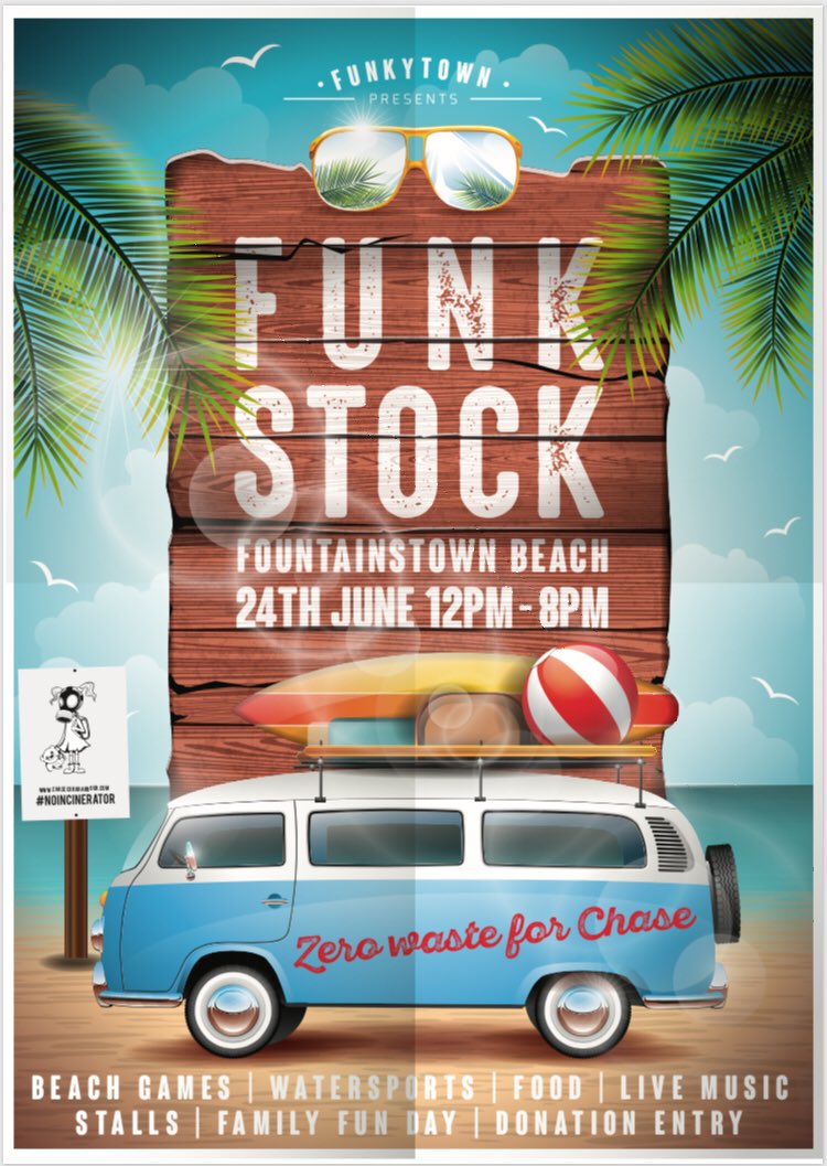 Crosswomen's tweet photo. Save the date @FunkytownAdven @CHASECorkNews #zerowaste family fun day. Fundraising for #noincinerator https://t.co/ffk6UEpAkg