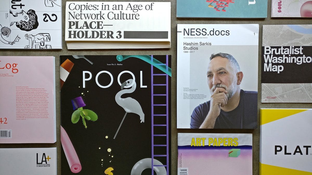 archinect's tweet image. Get to know the publishers represented at Archinect Outpost, Part 3 of 3 arcnct.co/2l8aI8u #placeholder @PLATjournal #POOLjournal #projectjournal @SOILEDzine @thresholds_mit