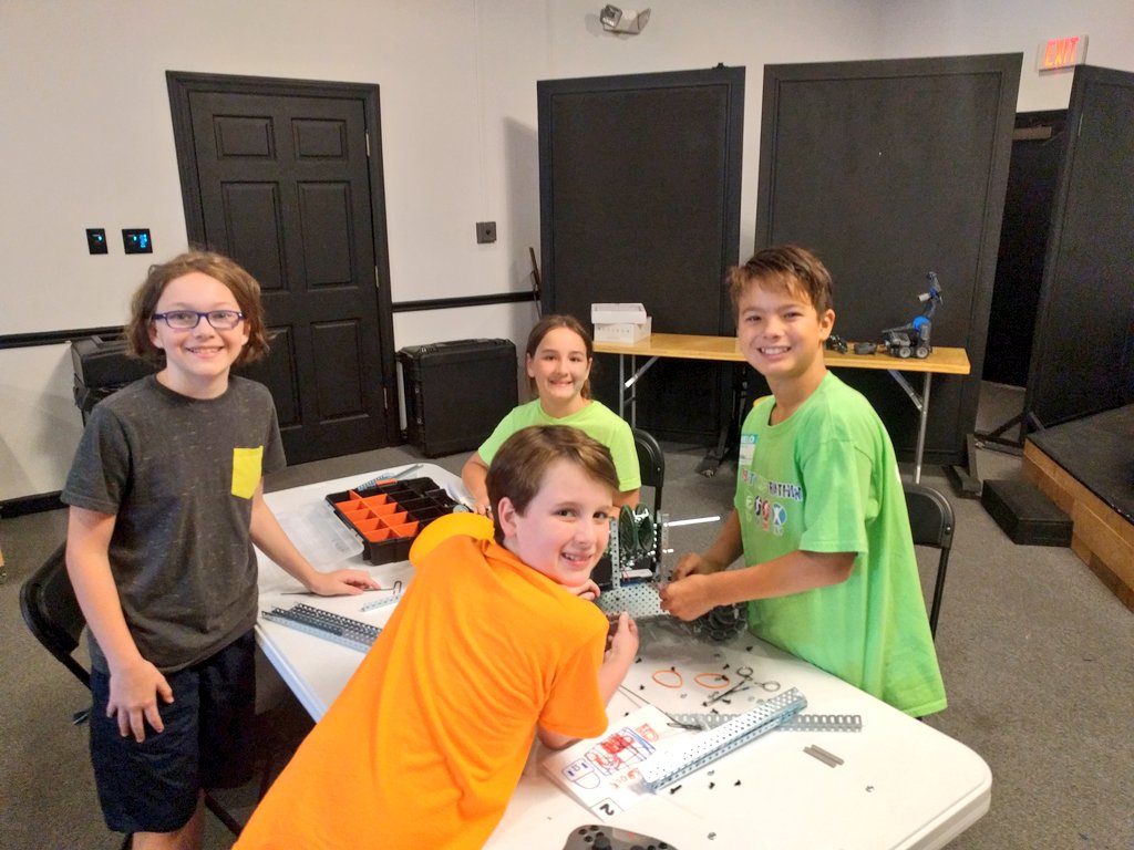 DevCatalyst_CO's tweet image. Congratulations to Team 6 for winning &quot;Robotics Champion&quot; during camp tournament play and Team 2 for being named the &quot;Camp Challenge Champion.&quot; 🏆 So much robotics talent among the children of West TN!! 🤖👧🏽👦🏻🧑🏼👩 #VEXroboticscamp #DevCatalyst #theCO #JacksonTN