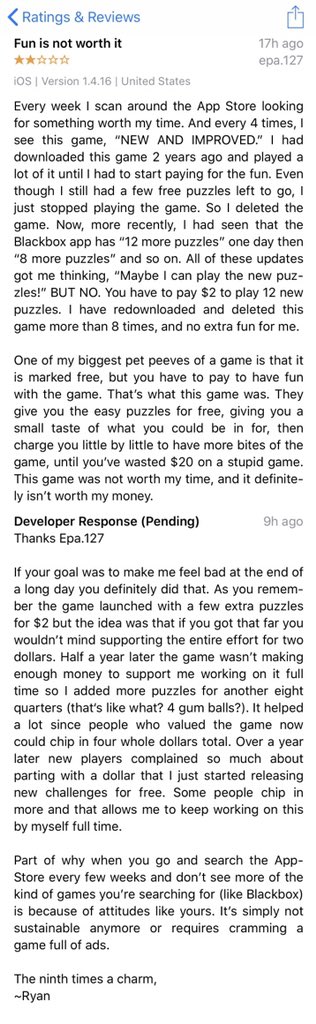 There’s nothing quite like cracking open a cold one and replying to reviews.