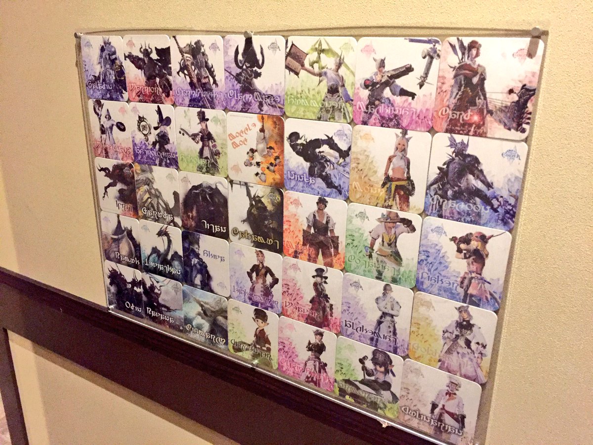 FF14 エオルゼアカフェ コースター プライマルズ くだし