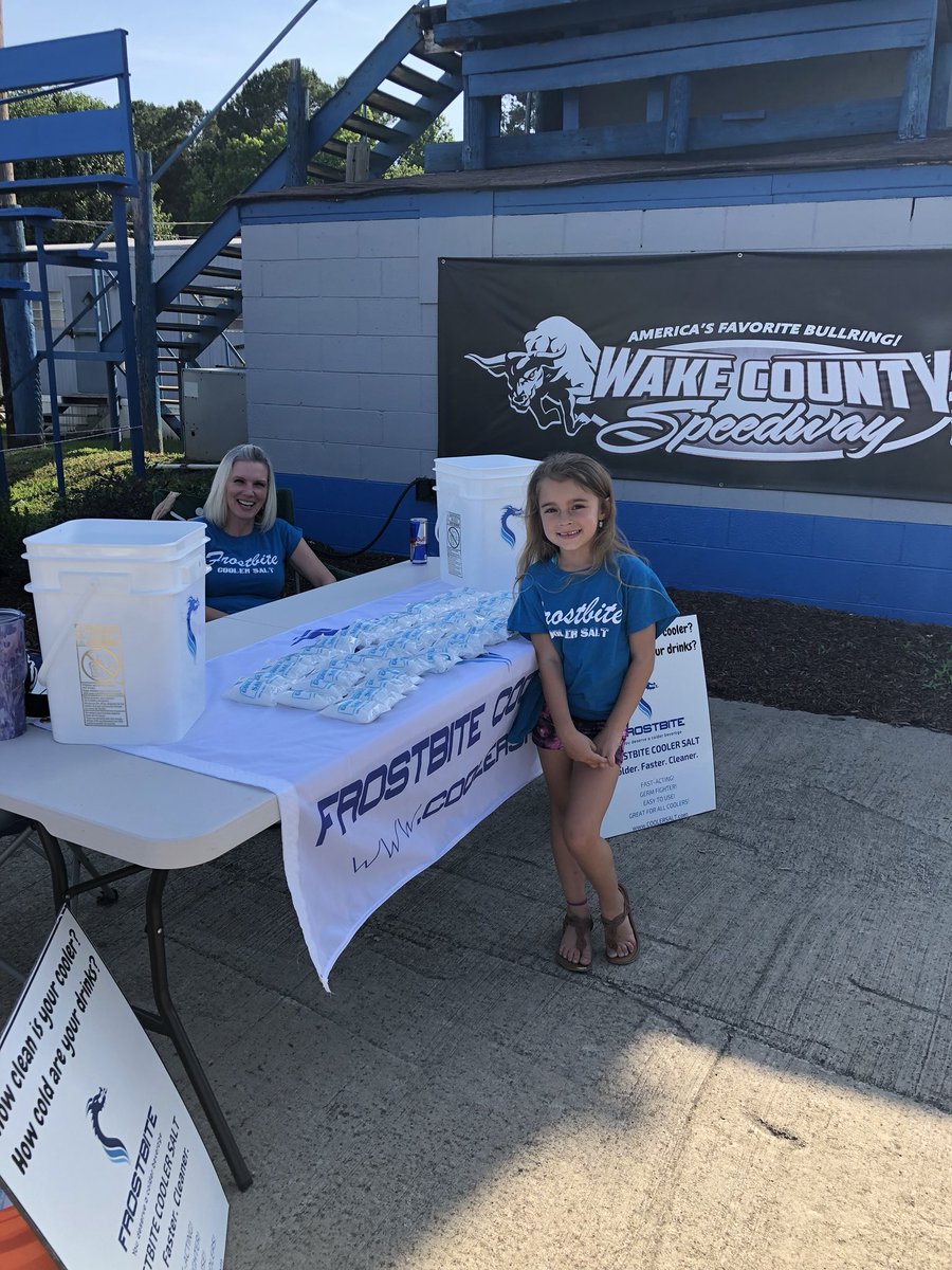 Hanging at the speedway! #coolersalt