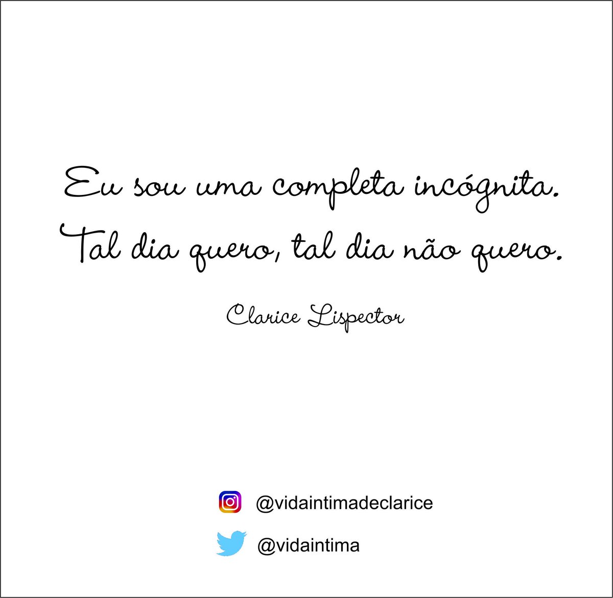 Clarice Lispector (@vidaintima) / Twitter
