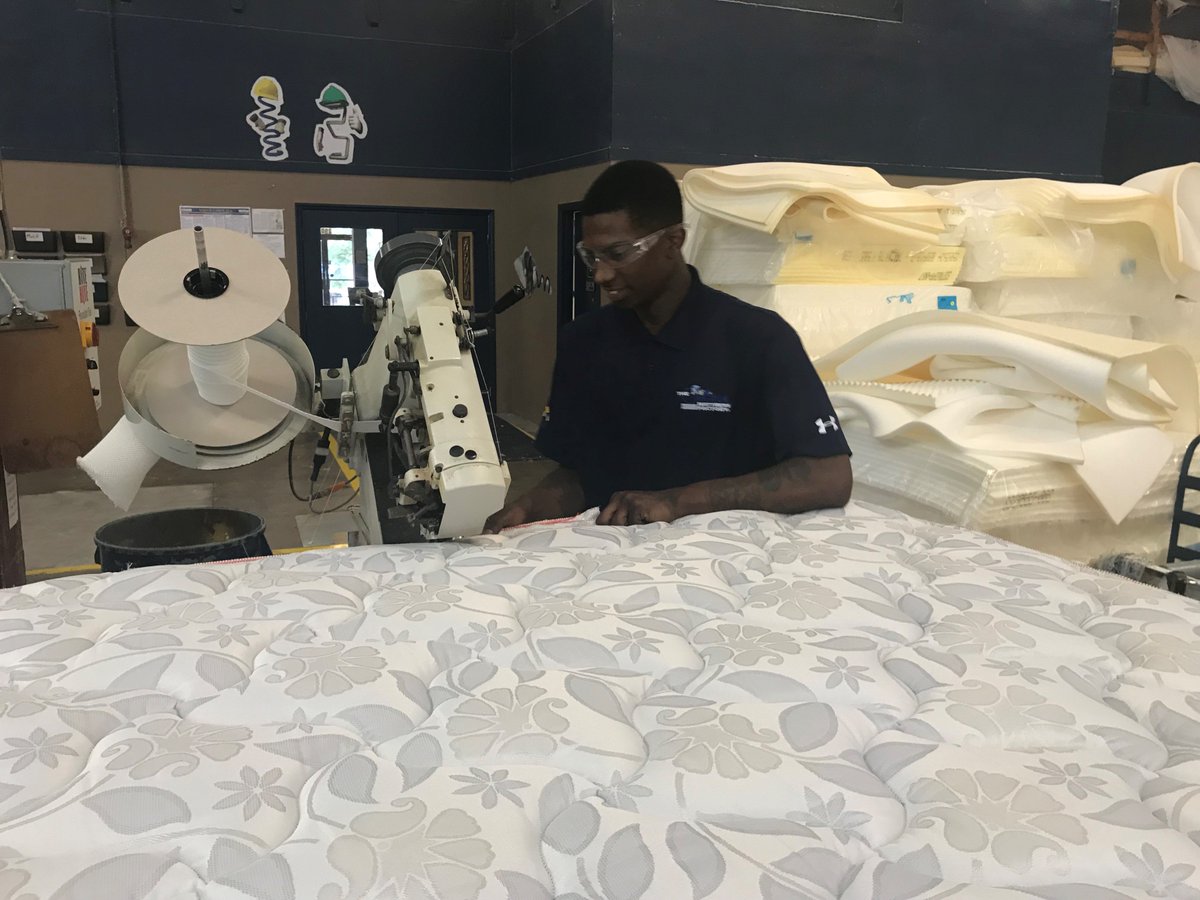 Original Mattress Get To Know The People Who Build Your Bed Since 17 Devonnta Has Become Our Lead Tape Edge Machine Operator He Enjoys Singing While He Works Keeping Original Mattress Get To Know The People Who Build Your Bed Since 17 Devonnta Has Become Our Lead Tape Edge Machine Operator He Enjoys Singing While He Works Keeping