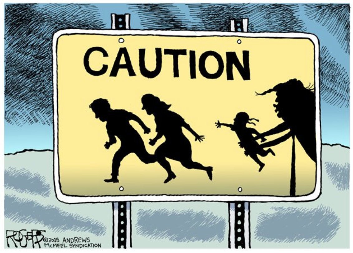 laurenduca's tweet image. This is the cartoon that got @Rob_Rogers fired after 25 years working at the Pittsburgh Post-Gazette. Spread it around like a lice outbreak at a pre-k.