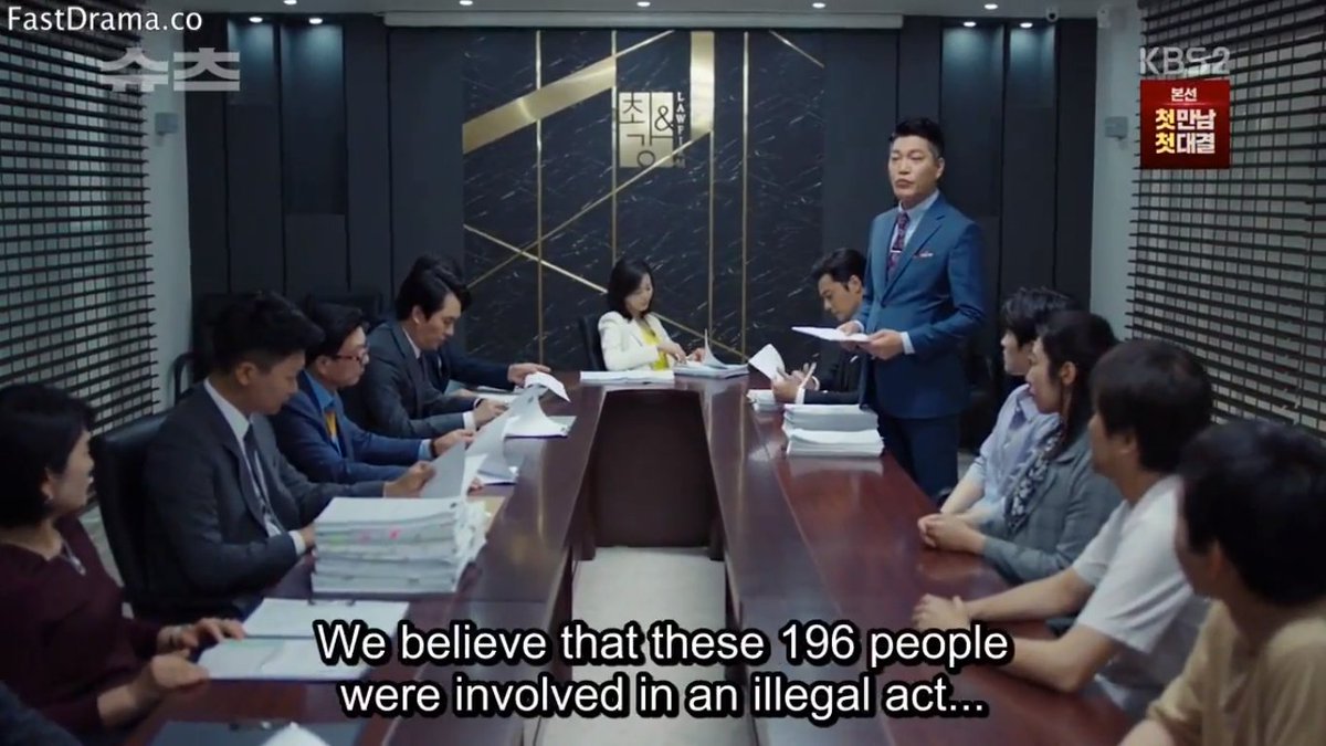 minhoshe's tweet photo. The first case od Choi &amp; Kang is the one YW asked as a favour to CKS :')
I'm😭not😭crying😭no😭definetely😭not😭
.
.
#Suits_Korea #ParkHyungSik #SuitsKR #SuitsKorea #JangDongGun https://t.co/bQYpU6nCCp