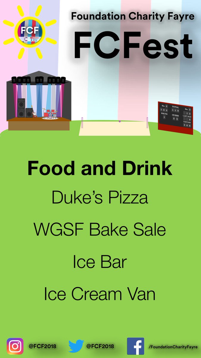 FCF2019's tweet photo. Check out our latest additions to #FCFest! Come along and have a great afternoon from 1-6pm on Sunday 1st July at the QEGS Gamesfield! @QEGSYorkshire @WGHSYorkshire https://t.co/aU7z2cB6Kb