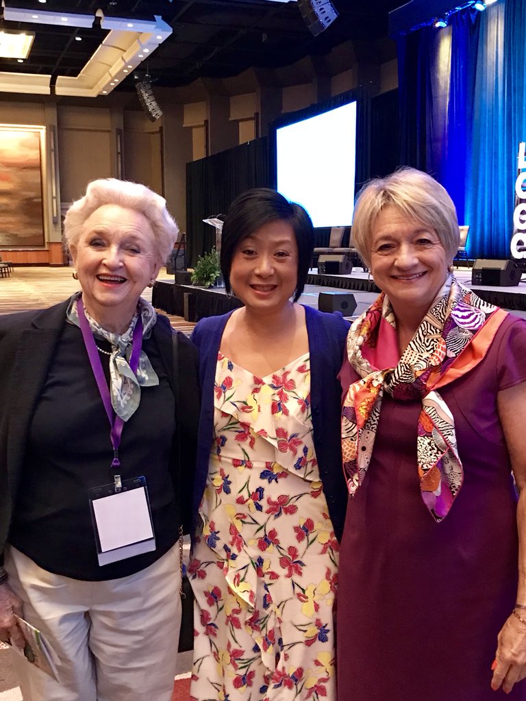 ShauwChin's tweet photo. Want to know where @SuziiSYP gets her chops? Meet her mom! One of my greatest joys as Moderator is working alongside the strongest, wisest, kindest and bravest person I know. #CBF #belovedcommunity #GeneralAssembly2018 https://t.co/nfr6Sd8G5u