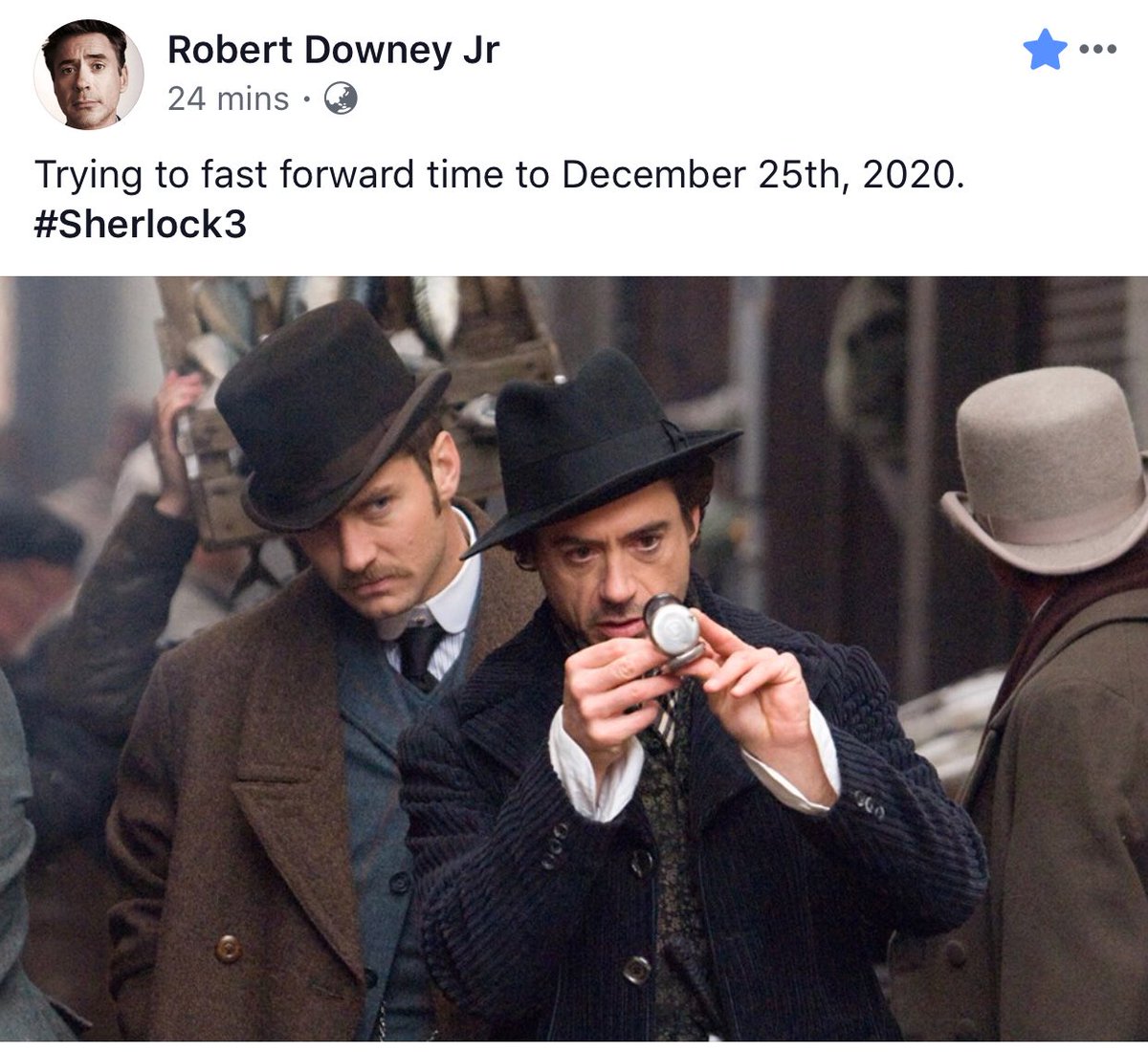 _twhrdj's tweet photo. ของขวัญคริสมาสต์ปี 2020! ดีใจมากกกกกกกกกกกกก กรี้ดดดดดดดดดดดดด #Sherlock3 #RDJude https://t.co/DJlGbfJ9dC