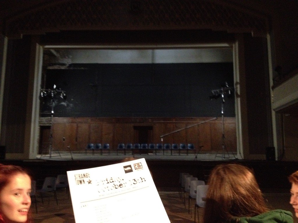 AllEdinTheatre's tweet photo. Now for @infoStrangeTown at @LeithTheatre! With #FridayOctober13. This is exciting on several levels https://t.co/8u54e8xCoo