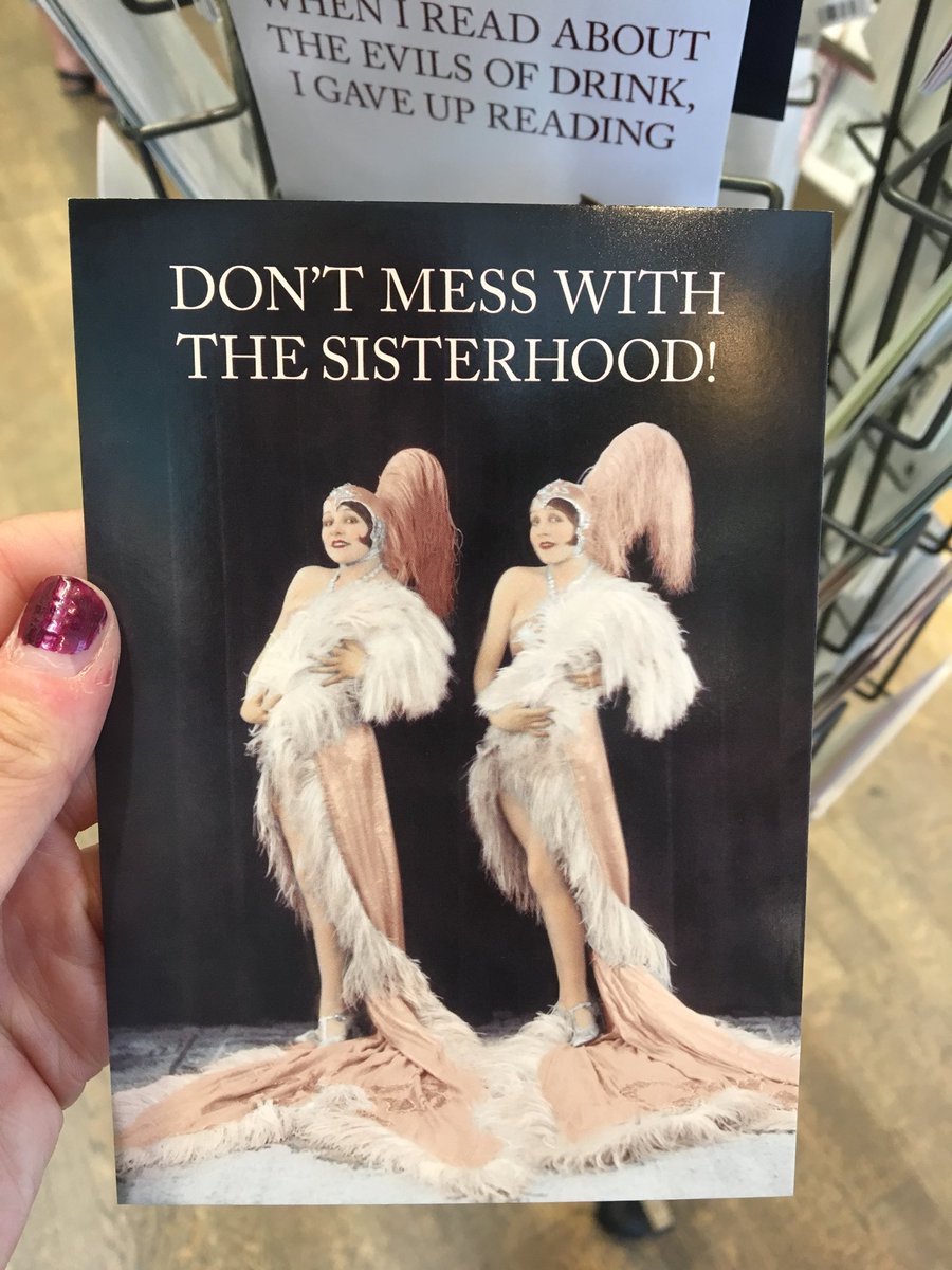 PhoebeBBrown's tweet image. When you’re planning all things LADYLIKES and Sketchy Ladies (watch this space) and know the universe has yours and @RoseNeville1 ‘s back when you spy this. DON’T MESS WITH THE SISTERHOOD! #ladies #sketch #femalecomedy #funnyladies