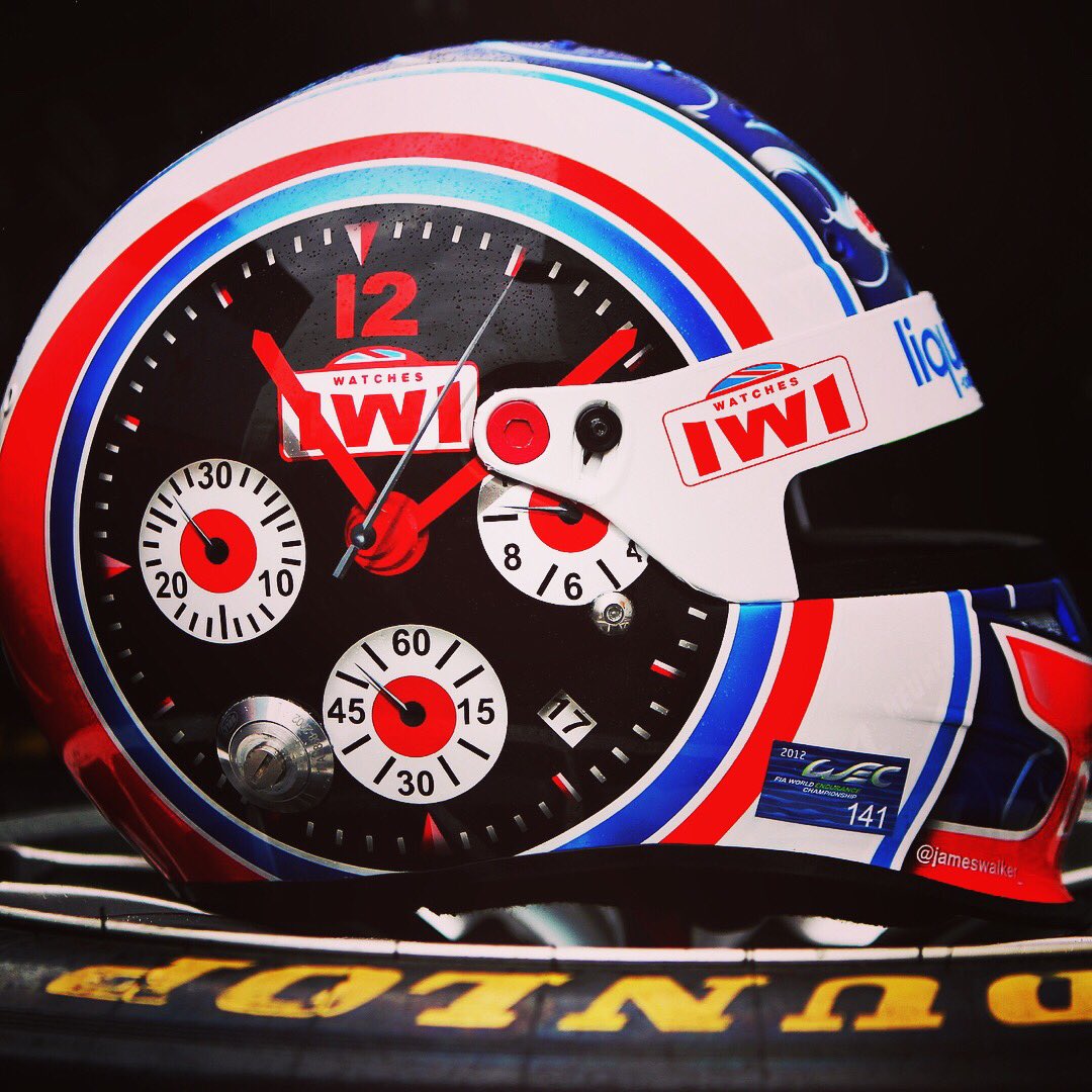So it’s <a href="/24hoursoflemans/">24 Hours of Le Mans</a> @24heuresdumans time of year again. Here’s the first IWI helmet sported by <a href="/jameswalker_/">James Walker</a> in 2012 🤙🏻🏁 <a href="/FIAWEC/">FIA World Endurance Championship</a> #LEMANS24 #wec #SuperSeason #Motorsport #24HoursofLeMans #LeMans2018