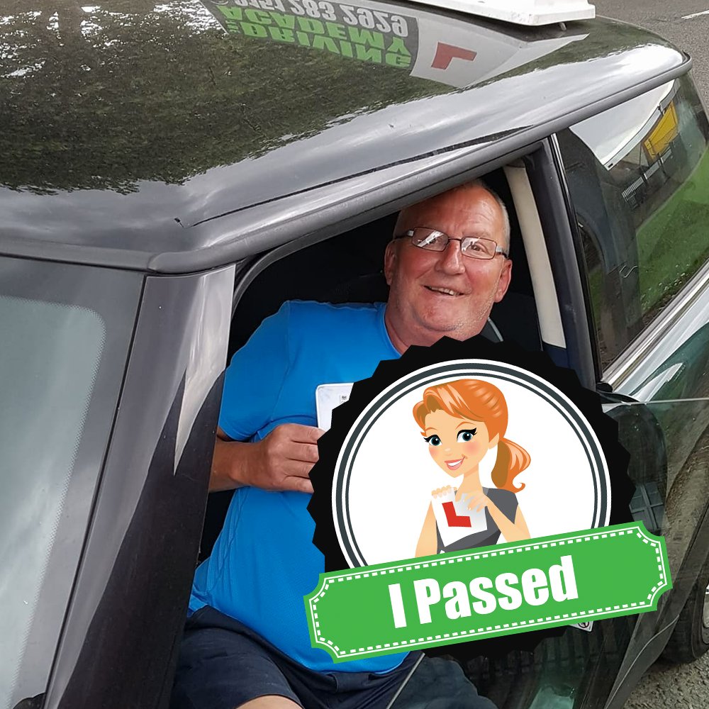 driveacademy's tweet photo. A Huge well done to Steve who passed with Carl, Tiesha who passed with Steve, Audrey who passed with Matt and Nathan who passed with Liam. A special well done to Liam who smashed his first check test - no surprise really when he's had 40 passes since starting! https://t.co/YTjgIviN7p