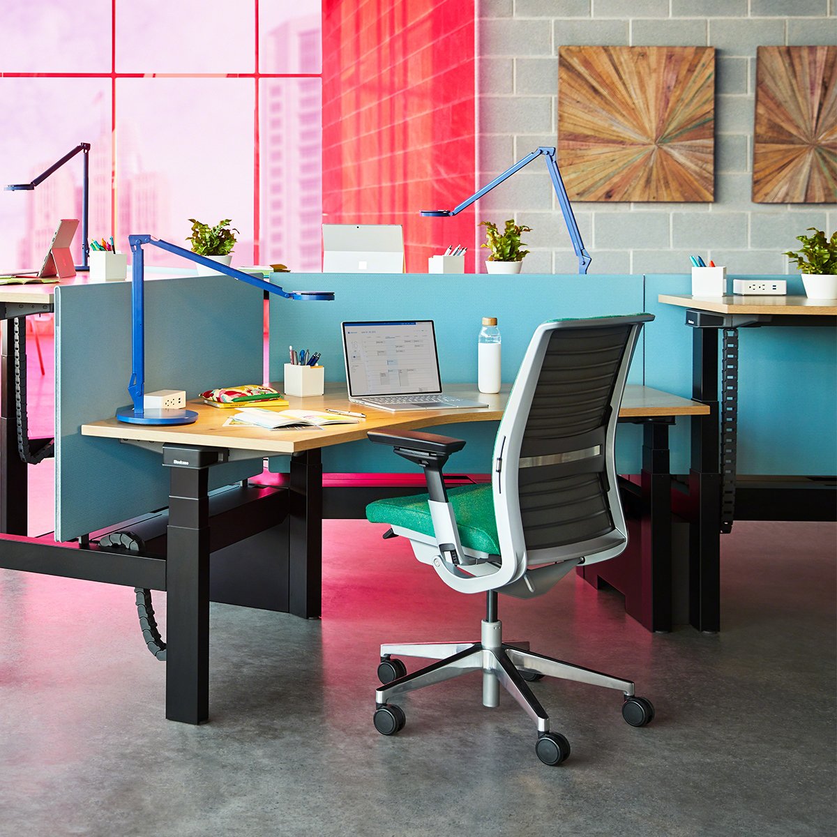 PhillipsatWork's tweet photo. We love these colors on a #Friyay! 
What do you think?
#steelcase #neocon #new #funcolor #colorful #workplace #workspace #lovewhereyouwork https://t.co/Gj1kDyG0qw