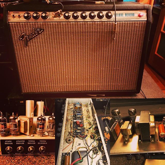MSaximum's tweet photo. Gettin’ back to some #Fender business #vintageamp #tonefordays #thesimplesolution @michaelecholuxe https://t.co/H38ndU2s2W