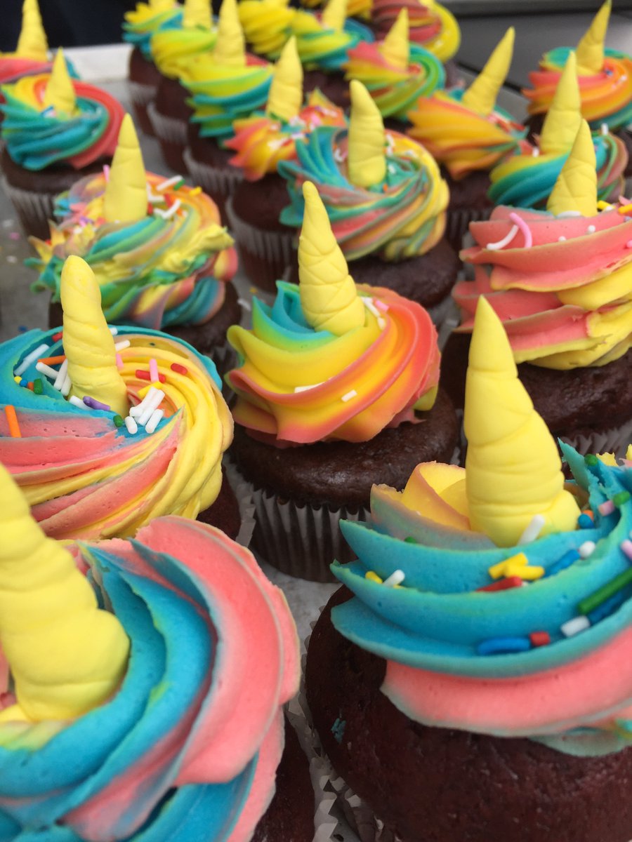 We are selling cupcakes too! Get some and start your weekend off with a sweet treat!!