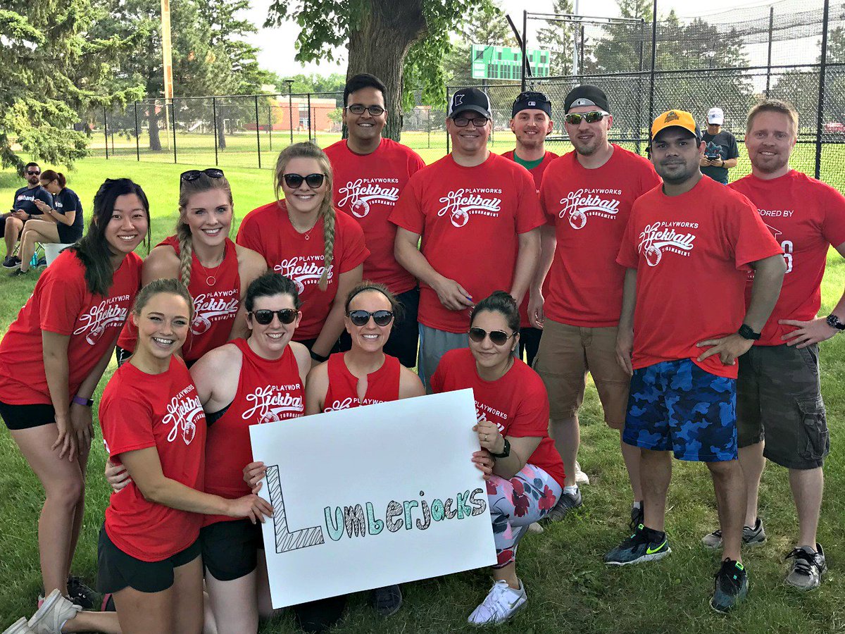ConcordUSA's tweet photo. We understand if you're intimidated. The Lumberjacks are ready to rumble at @Playworks Annual Kickball Tournament! #MakeRecessCount https://t.co/vDabSuU3Fn