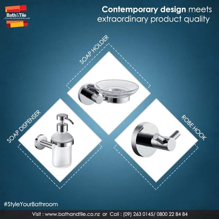 Explore the entire collection and find the perfect fit for your bathroom <a href="/Bath/">Bath</a> &amp; Tile
Click here to buy now-bathandtile.co.nz 
(09) 263 0145/0800 22 84 84 
#DesignedForYou #BathAndTile #LuxuryWonder #NewZealand #Auckland #Albany #ManukauCity #BathroomAccessories #Bathtime