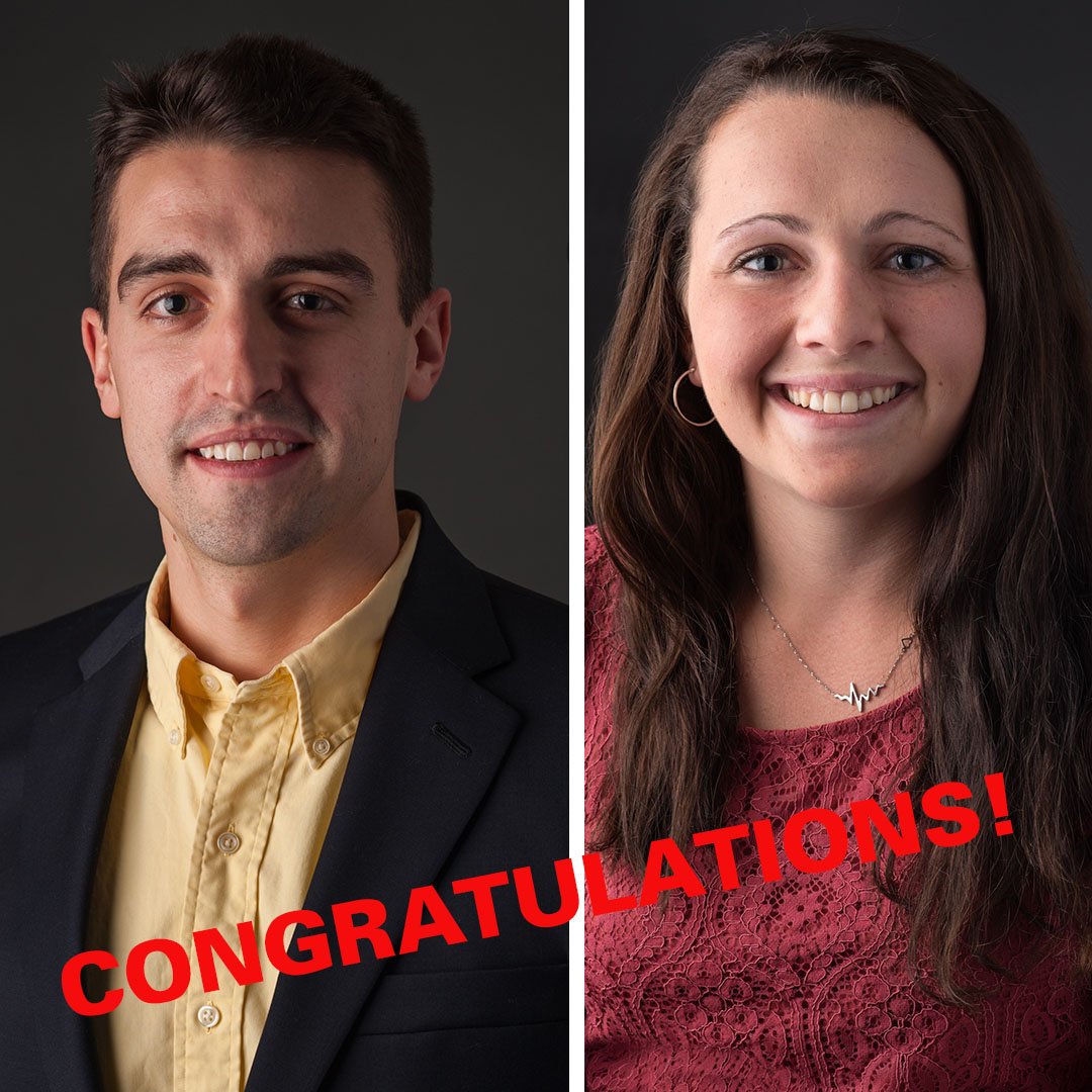 JewettConstruct's tweet image. We would like to recognize Emily Frazzoni and Dan Ray for their work anniversaries this week! Emily has been with Jewett for one year and Dan has been with us for three years. Thank you both for your hard work and dedication. Congratulations!