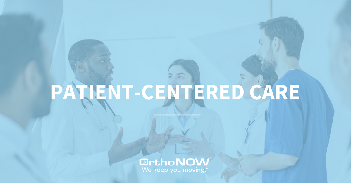OrthoNOWFran's tweet photo. Healthcare models continue to evolve. In this environment of shifting healthcare structures, we know one thing is stronger than ever: patient-centered care. Read more here: https://t.co/MWgfKKjRkY https://t.co/ZJofYInLIR