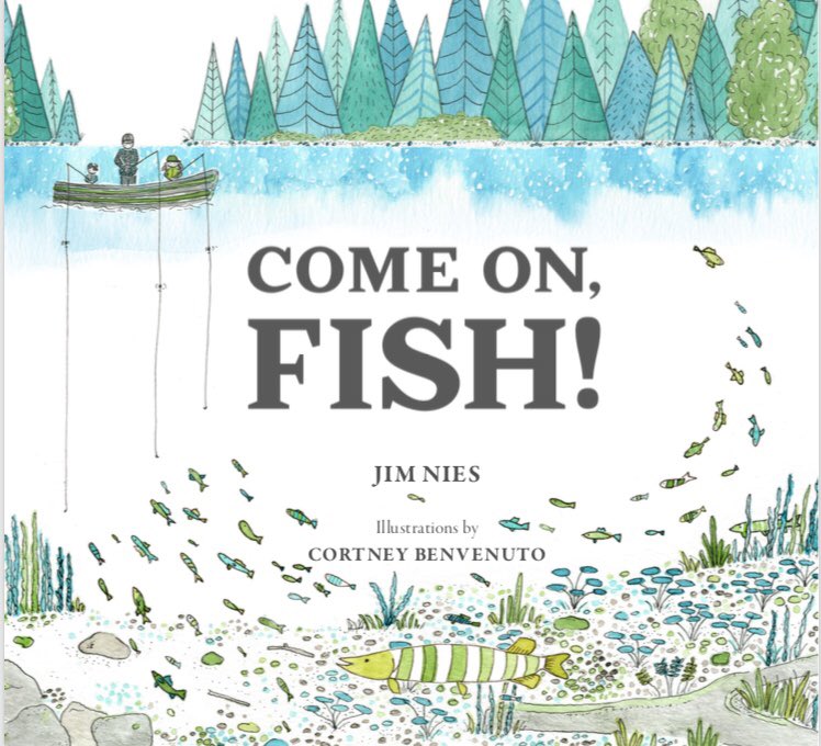 MercedesBiehl's tweet photo. @CortBenvenuto Jun 15 Happy Friday #colour_collective #mintcream excited to share cover reveal for Come On, Fish! @KwilPublishing @DeHaanArts spring 2019 #comeonfish #childrensbooks #picturebook #illustrator #traditionalart #kidlit #kidlitart https://t.co/HlBbxU9Rhv https://t.co/ZmJR3JfbHA