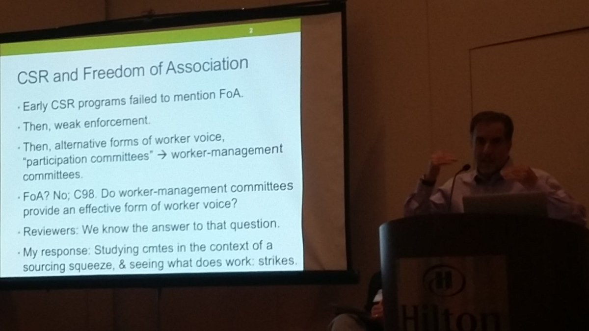 fabimigration's tweet image. Finally some critical assessment of #worker #voice from #workermanagement #committees by M.Anner @DemandRights #lera2018
