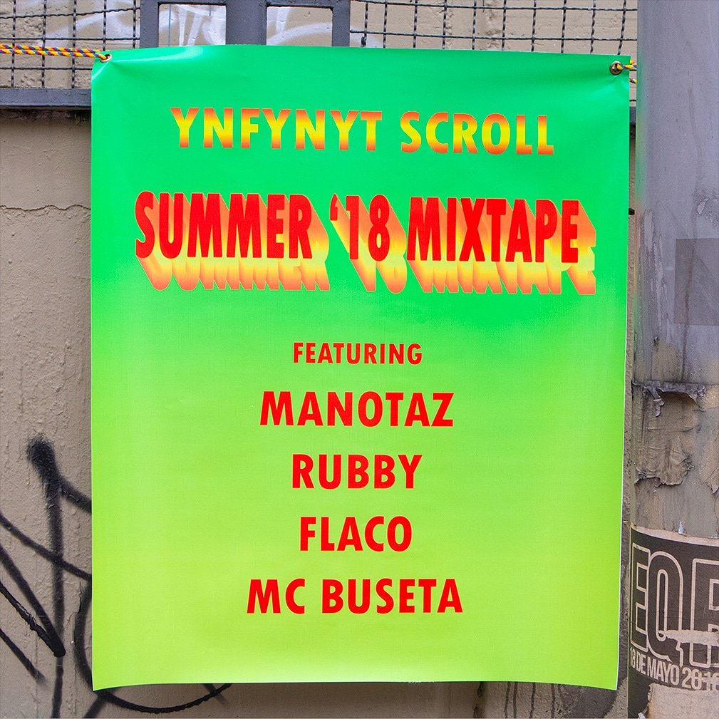 YnfynytScroll's tweet image. Ynfynyt Scroll Summer '18 Mixtape out now ☀️🎚️💦🔌bit.ly/YSSummer18