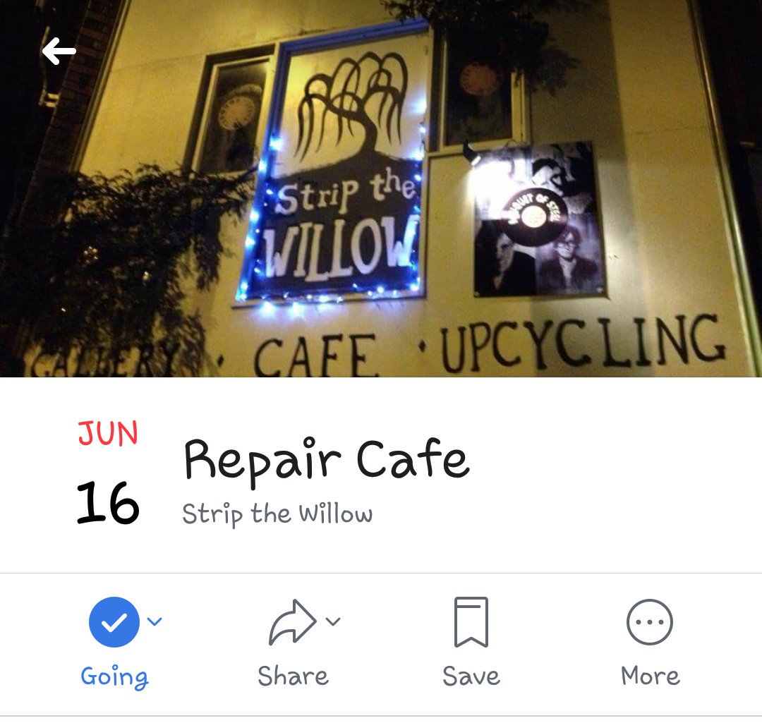 StripJon's tweet photo. #Sheffieldissuper #repairs #Fixit #mend #restore #relove #Recycle #nowaste #sheffield #s7 #abbeydale @RepairSheffield @HelpSheffield  @Sheffieldis @sheffieldish @sheffield 10am til 4pm Repair Cafe. Abbeydale Rd S71DF 16th June https://t.co/vgDDWjhpGk