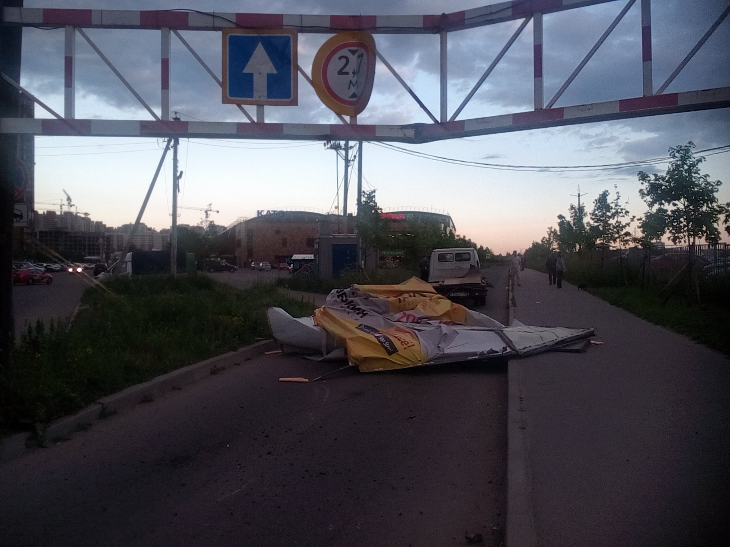 Новый мост в Кудрово